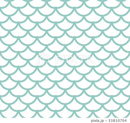 Fish scales seamless pattern. Fish skin endless 33810704