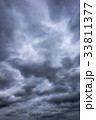 雲 雲の背景 暗雲 33811377