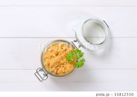 Cooked red lentils 33812550