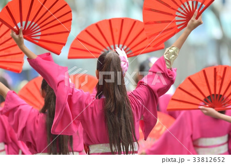 よさこい祭り 33812652