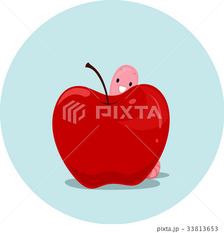 Preposition Apple Worm Behind Preposition Apple Worm Behind 33813653
