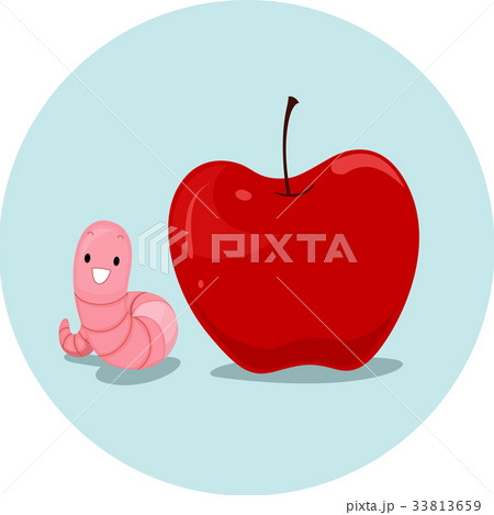 Preposition Apple Worm Next To Preposition Apple Worm Next To 33813659