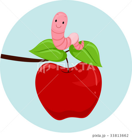 Preposition Apple Worm Over Preposition Apple Worm Over 33813662