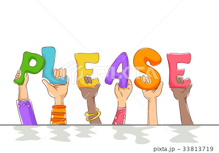 Hands Good Traits Saying Please 33813719