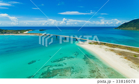 野浦大橋 野甫島 伊平屋島 野浦大橋 野甫島 伊平屋島 33816078
