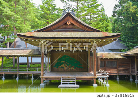 身曾岐神社の能楽堂 33816918