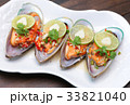 Spicy Mussel with Lime and Garlic , Thai Food 33821040