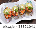 Spicy Mussel with Lime and Garlic , Thai Food 33821041
