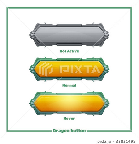 Dragon Button Set 33821495