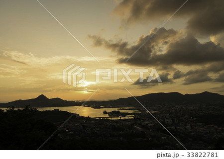 夏の終わり、天神山展望台からの眺め4 33822781