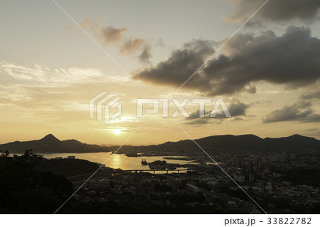 夏の終わり、天神山展望台からの眺め5 33822782