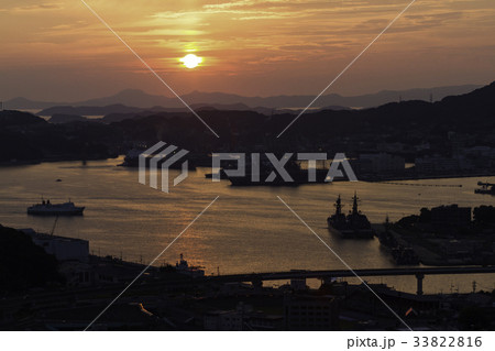 夏の終わり、天神山展望台からの景色4 33822816