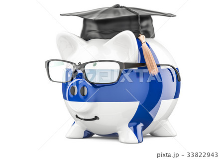 Savings for education in Finland concept 33822943