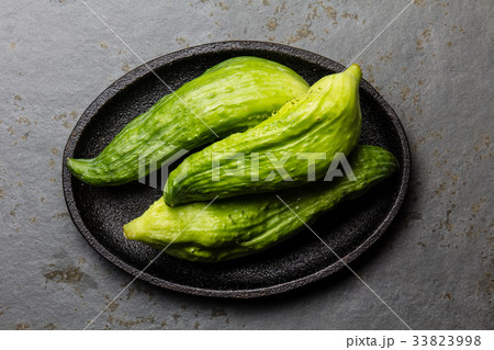 Fresh peruvian Latin American vegetable - Caigua - 33823998