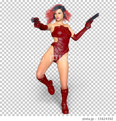 Female fighter Female fighter 33824392