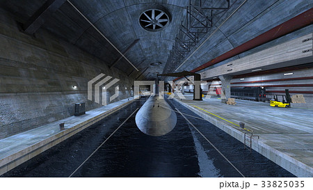 潜水艦ドック 潜水艦ドック 33825035