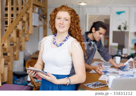 Young woman in office 33831212