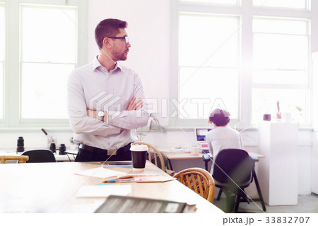 Young man in offfice 33832707