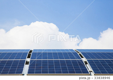 代替エネルギー 集熱板 クローズアップ 33838946