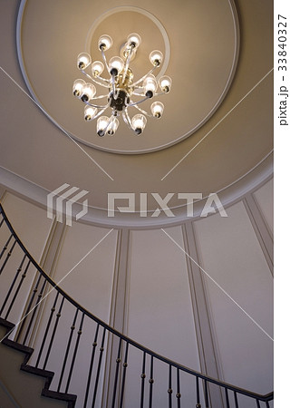 ホテルの螺旋階段（ドイツ・ドレスデン） 33840327