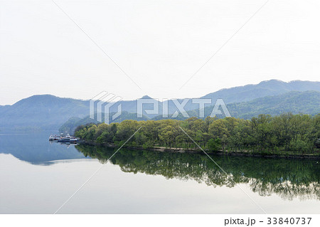 江原道 南怡島 北漢江 33840737