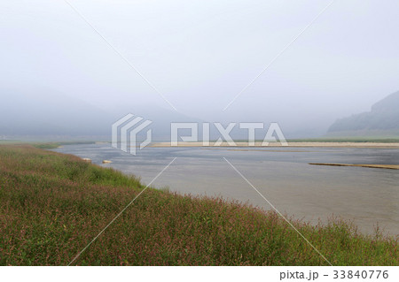 江原道 夜明け 昭陽江 33840776