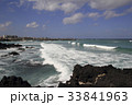 済州島 ジョチョンウプ 波 33841963