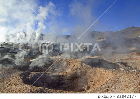 水蒸気 ボリビア ソルデマーニャや 33842177