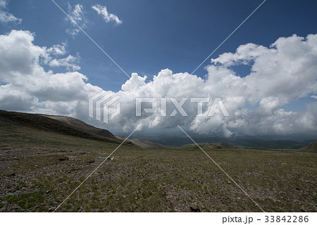 雲 白頭山 中国の 33842286