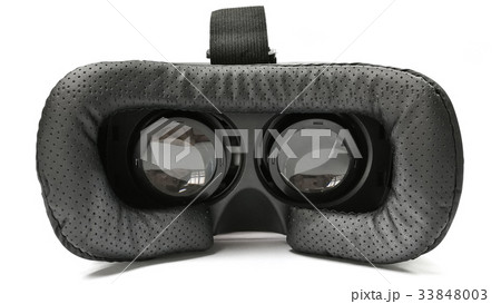 virtual reality glasses on white background 33848003