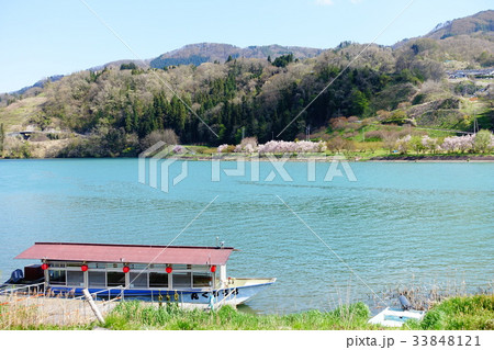 桜咲く琅鶴湖　1 33848121