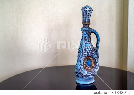 Traditional decorative wine bottle Traditional decorative wine bottle 33848919