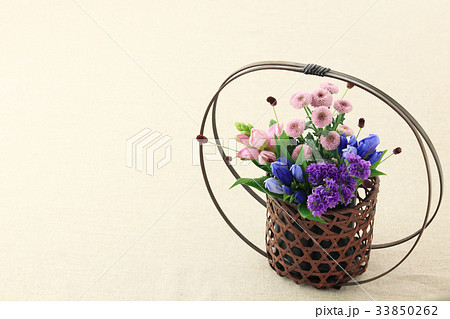 秋の草花アレンジ 秋の草花アレンジ 33850262