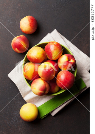 Fresh ripe peaches 33855777