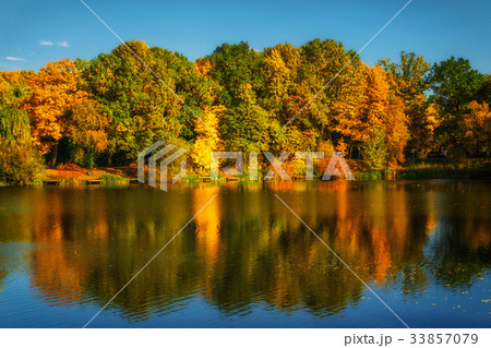 Beautiful colorful autumn. Beautiful colorful autumn. 33857079