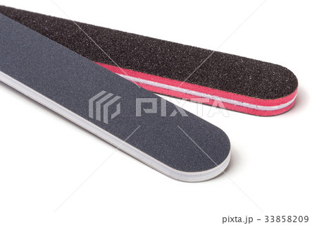 two nail file isolated on a white background 33858209