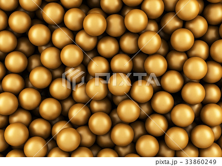 ボールプール　金色　 33860249