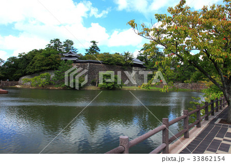 松江城と堀川 33862154