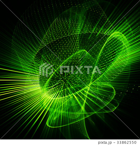 Abstract green and black background. Abstract green and black background. 33862550
