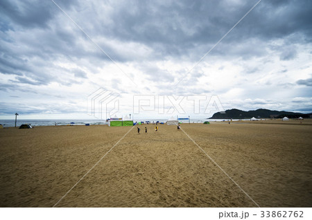 ビーチ 海 空 33862762