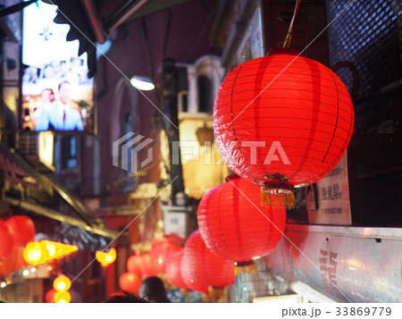 台湾・九份で揺れる提灯 台湾・九份で揺れる提灯 33869779