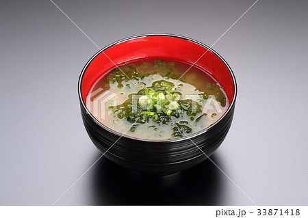 あおさの味噌汁 33871418
