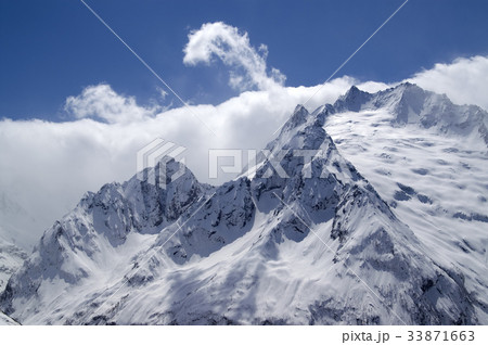 Caucasus Mountains. Dombay. Caucasus Mountains. Dombay. 33871663