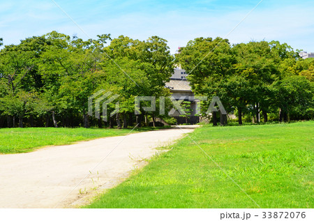 大阪城　西の丸庭園の風景 33872076