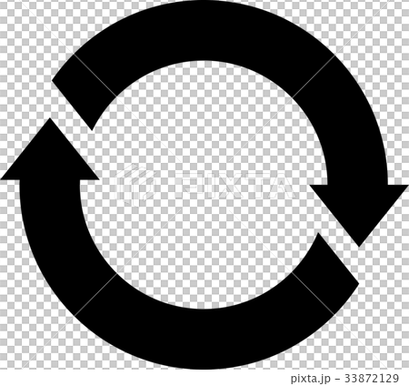 Cycle Recycle Reload Eco Icon Stock Illustration