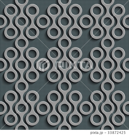 Seamless Damask Pattern 33872425