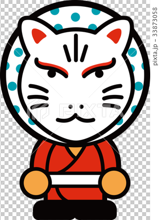 狐様 お面 イラスト 狐様 お面 イラスト 33873058