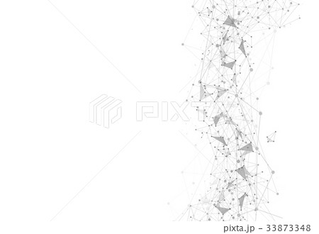 Abstract Polygonal Space Background 33873348