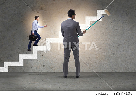 Businessman in financial forecasting business Businessman in financial forecasting business 33877106