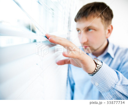 businessman at work 33877734